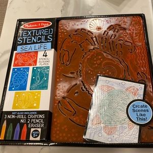 Melissa & Doug textured stencils